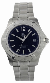 Mens Tag Heuer Aquaracer Mens WAF2110.BA0806 Stainless Steel Watch