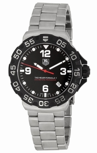 Swiss Quartz Tag Heuer WAH1110.BA0858 Mens Black Watches