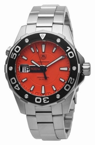 Quartz Tag Heuer WAJ1113.BA0870 Mens Orange Watches