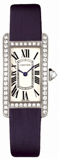 Cartier Tank Americaine WB707331 White Dial Watch