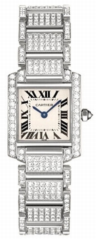 Cartier WE1002SD 25.1mm x 20.3mm 30 meters / 100 feet Water Resistant Watch