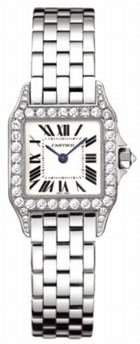 Cartier WF9003Y8 Santos Demoiselle Series Womens Watch