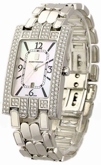 Harry Winston Lady Avenue 310UQW 18KT White Gold  Case Swiss Watch