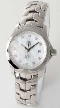 Womens Tag Heuer Link Quartz WJF1317.BA0572 Stainless Steel Watch