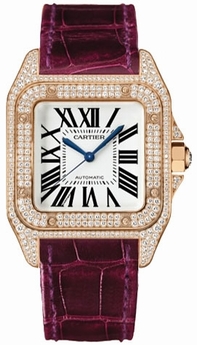 Cartier WM502151 Santos 100 Series Womens Watch