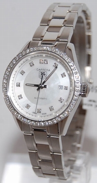 Automatic Tag Heuer WV2413.BA0793 Womens White Watches