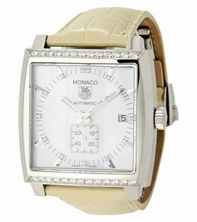 White Tag Heuer WW2114.FC6215 Unisex Stainless Steel Watch