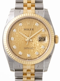 Rolex 116233 Automatic Stainless Steel and 18k Yellow Gold Watch