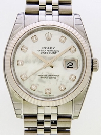 Mens Rolex Datejust Mens 116234 Stainless Steel Watch