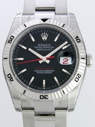 Black Rolex 116264BKSO Mens Stainless Steel Watch