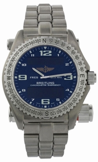 Automatic Breitling E76321 Mens Blue Watches