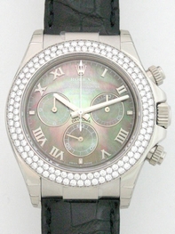 Rolex Daytona 116589MDL Grey Mother Of Pearl Dial Dial Watch