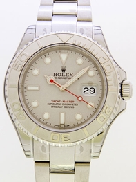 Automatic Rolex 16622 Mens Silver Platinum Dial Watches