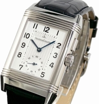 Jaeger LeCoultre Q2718410 Silver guilloche / slate gray guilloche Watch