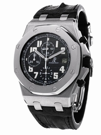 Black Audemars Piguet 26020ST.OO.D101CR.01 Mens Stainless Steel Watch