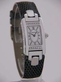 White Roman Dial Audemars Piguet 67461BC.Z.0C02LZ.01 Womens 18KT White Gold Watch