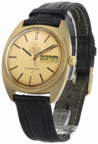 Omega Mens Yellow Gold Watch Constellation HAU 7948