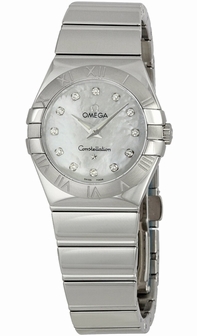 Omega OM12310276055002 27 millimeters 30 meters/100 feet Water Resistant Watch