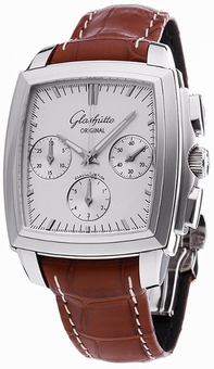 Mens Glashutte Karree Automatic 39-31-53-52-04 Stainless Steel Watch