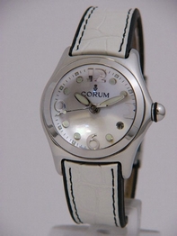 White Corum 039-250-20-0F09EB30R Womens Stainless Steel Watch