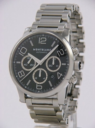 Black Montblanc M29430 Mens Stainless Steel Watch