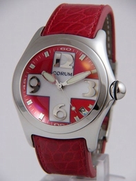 Red Corum 163-150-20-0f06fr35r Unisex Stainless Steel Watch