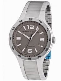 Porsche Design Flat Six 631041240249 Round Polished and Brushed Stainless Steel Case Swiss Watch