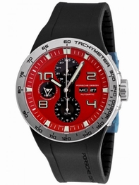 Porsche Design 63404184GB1169-3 Flat Six Automatic Chronograph Series Mens Watch