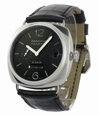 Black Panerai PAM00268 Mens Stainless Steel Watch