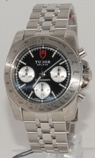 Mens Tudor Sport 20300-93570 Stainless Steel Watch