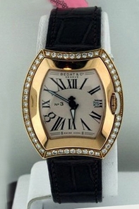 White Bedat & Co. 334.340.800 Mens Yellow Gold Watch