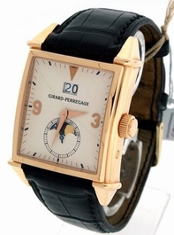 Mens Girard Perregaux Vintage 1945 Vintage 1945 2580 18kt Rose Gold Watch