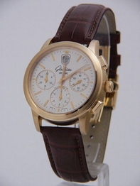 Glashutte PanoMaticLunar 39-32-12-12-04 White Dial Watch