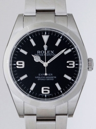 Rolex 214270BKASO Explorer Series Mens Watch