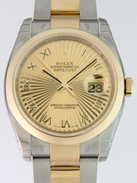 Rolex 116203 Automatic 18kt Yellow Gold and Stainless Steel Watch