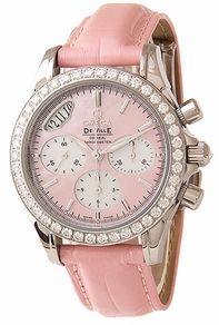 Omega 4877.74.34 Pink Mother of Pearl Watch