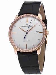 Girard Perregaux Classique Elegance 49525D52A1A1-BK6A 18k Rose Gold Case Swiss Watch