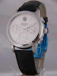 Glashutte Senator Karree 39-32-11-13-04 Stainless Steel Case Swiss Watch