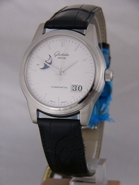 Automatic Glashutte 39-41-04-12-04 Mens White Watches