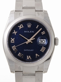 Rolex 116200 Blue Watch