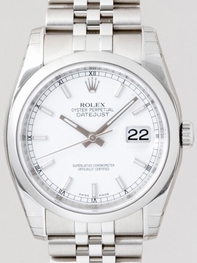 Rolex 116200WSJ 36 mm 100 meters/ 330 feet Water Resistant Watch