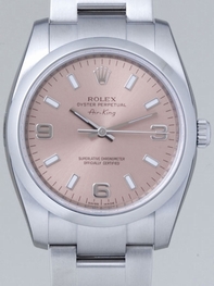 Mens Rolex Airking 114200PASO Stainless Steel Watch