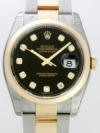 Rolex 116203 Black Diamond Watch