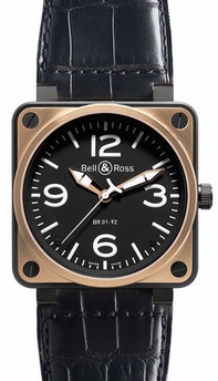 Bell Ross BR 01-92 BR01 Series Mens Watch