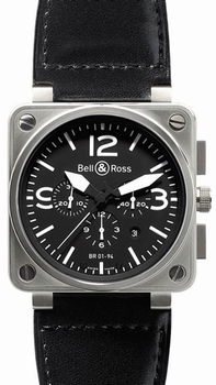 Bell Ross BR 01-94 46.0 mm 100 meters (330 Feet) Water Resistant Watch