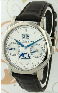 Silver (solid) A Lange Sohne 330.026 Mens White gold Watch