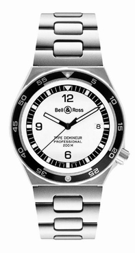 Bell Ross Professional TYPE DEMINEUR Stainless Steel Case Swiss Watch