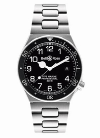 Bell Ross TYPE MARINE Automatic Stainless Steel Watch