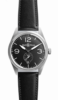 Automatic Bell Ross BR 123 Original Black Mens Watches