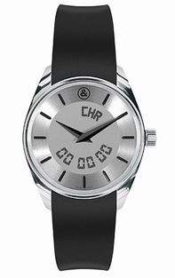 Bell Ross Mens Stainless Steel Watch Function Index Silver